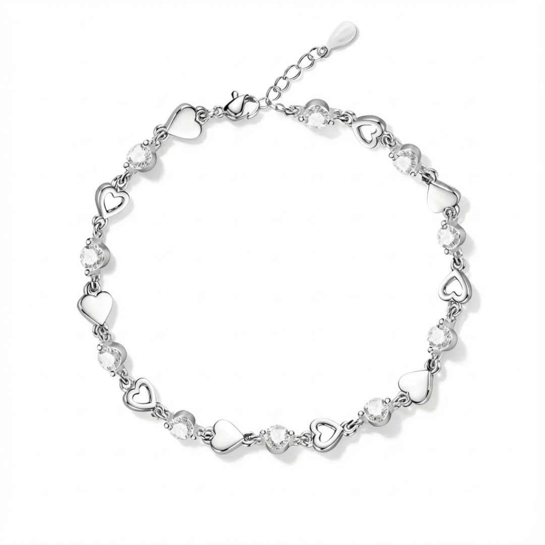 À Ma Fille - Bracelet Cœur