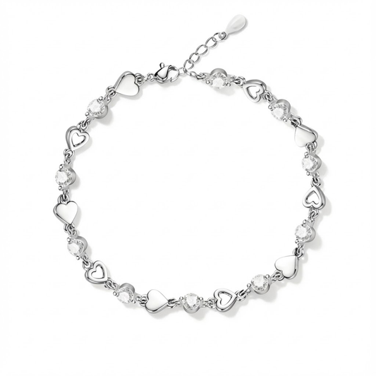 À Ma Fille - Bracelet Cœur