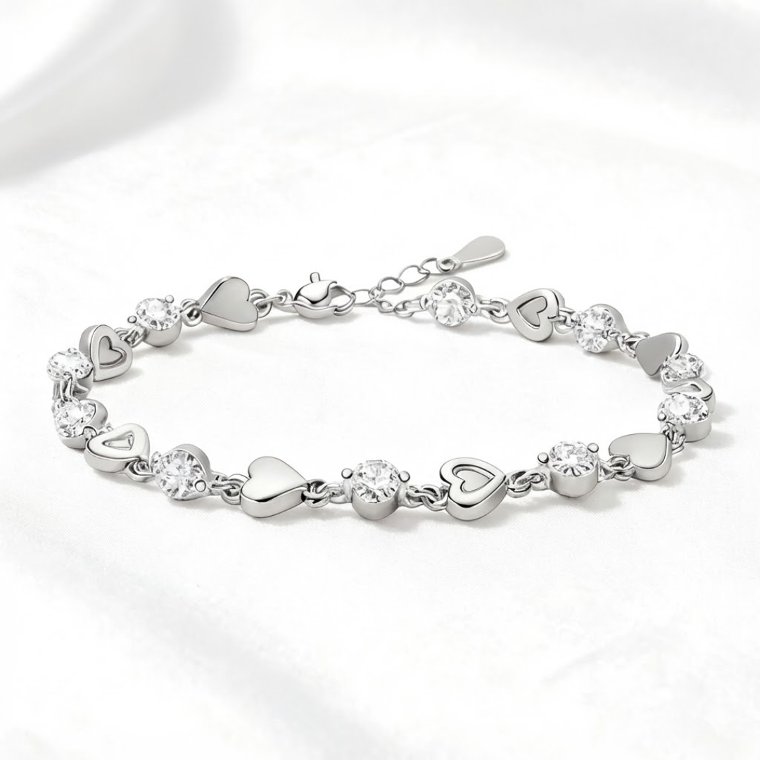 À Ma Fille - Bracelet Cœur