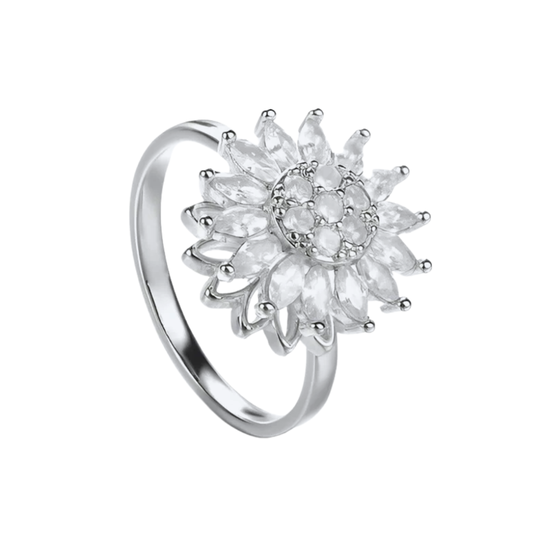 À Ma Fille | Bague Soleil Porte-Bonheur | Anti-Stress