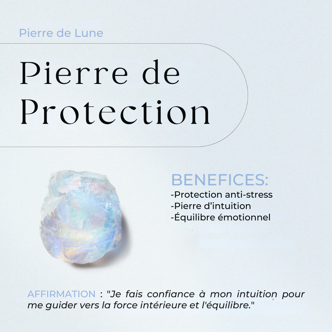 Bague "Intuition Céleste" en Pierre de Lune