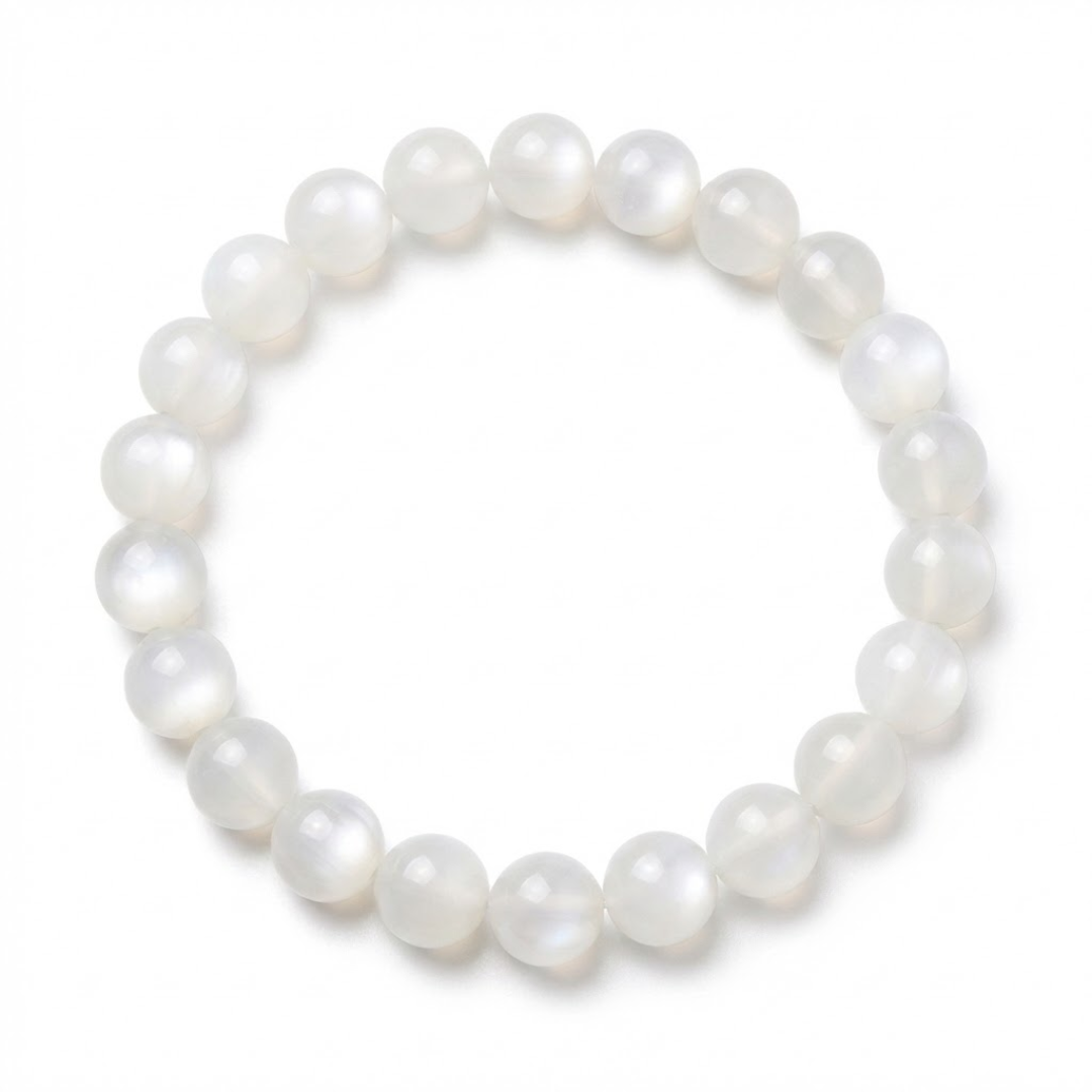 Bracelet "Éclat Astral" en Pierre de Lune