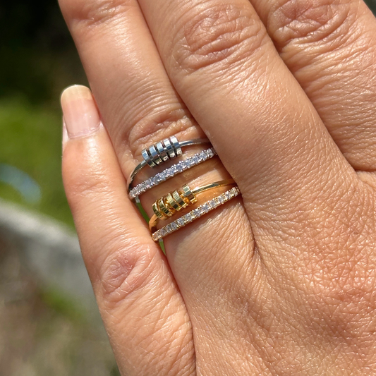 Bague Anti Stress Ajustable Aurora
