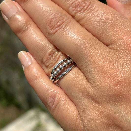 Bague Anti Stress Ajustable Iris
