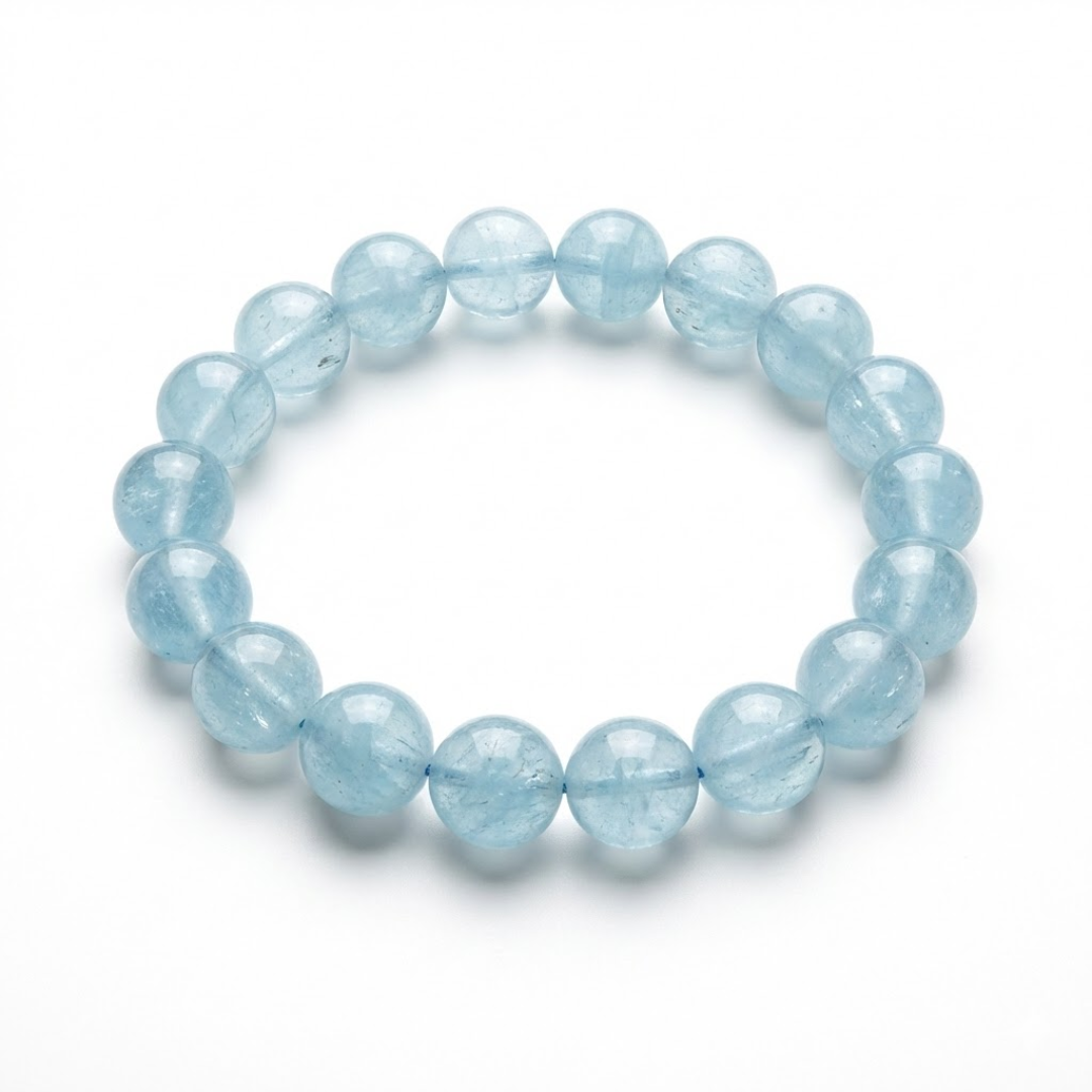 Bracelet "Océan" en Aigue-Marine