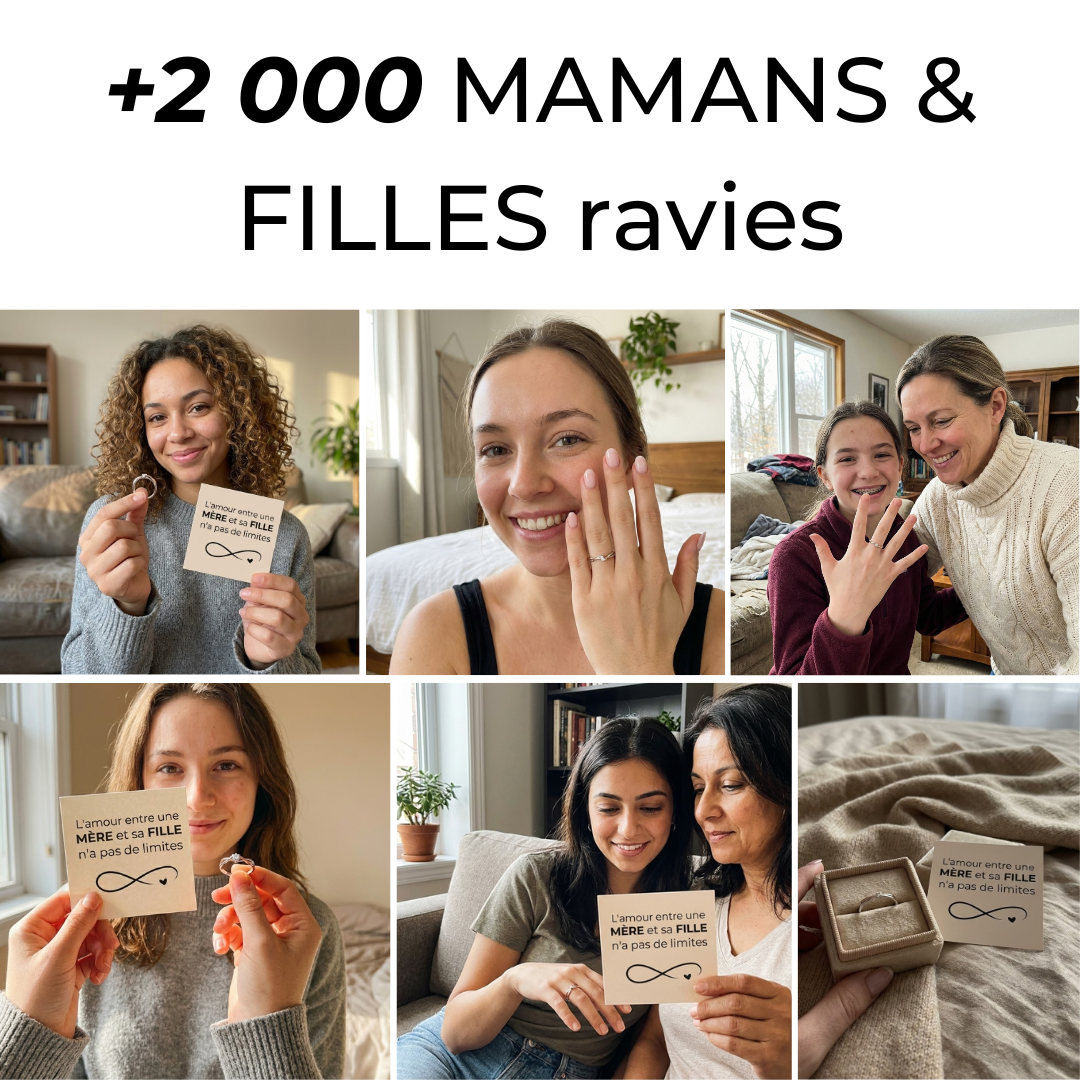 À Ma Fille | Bague Soleil Porte-Bonheur | Anti-Stress