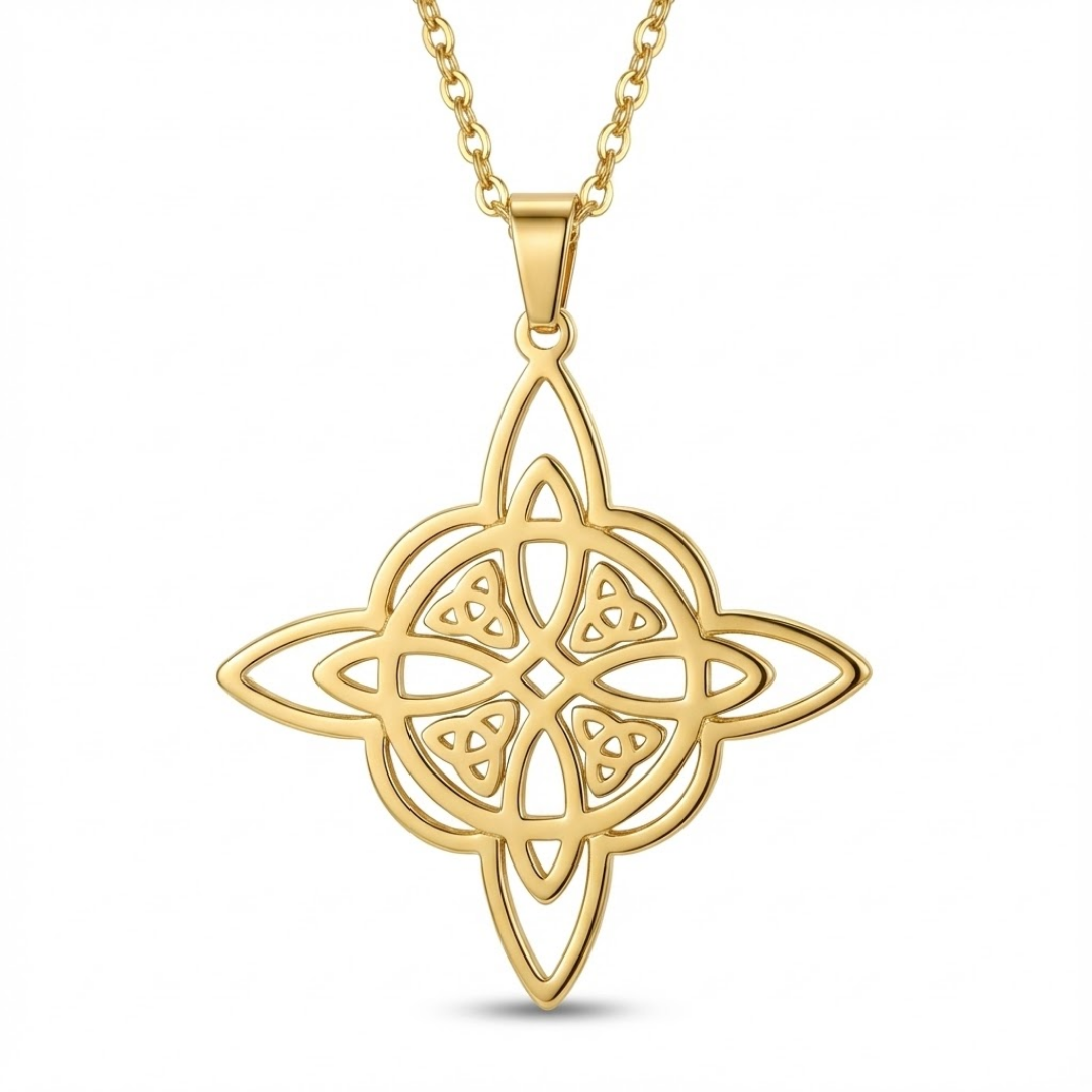 Pendentif en Nœud de Sorcière